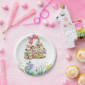 Oster-Papierplatten Pappteller (Party)