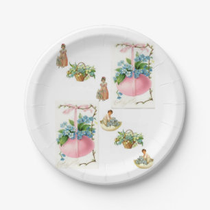 Oster-Papierplatten Pappteller