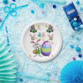 Oster-Papierplatten Pappteller (Party)
