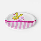Oster-Papierplatten Pappteller (Schrägansicht)