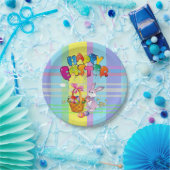 Oster-Papierplatten Pappteller (Party)