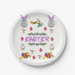 Oster-Pappteller Pappteller
