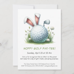 Oster-Par-TEE-Golf-Einladung Einladung
