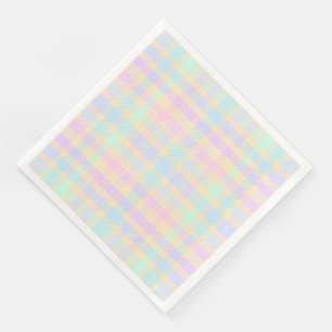 Oster-Pastell-Karoparty-Papier-Servietten Serviette