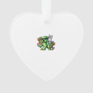 Oster-Pixel-Gamer-Hase Gaming Kleinkind Jungen Kin Ornament