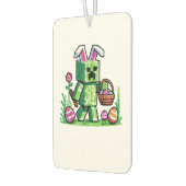 Oster-Pixel-Gaming-Hase-Eierjagd Autolufterfrischer (Links)