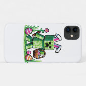 Oster-Pixel-Gaming-Hase-Eierjagd Case-Mate iPhone Hülle (Rückseite (Horizontal))