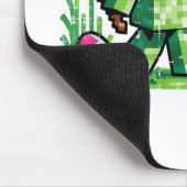 Oster-Pixel-Gaming-Hase-Eierjagd Mousepad (Ecke)