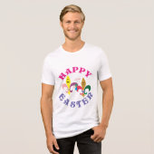 Oster-Poc-Shirt Tri-Blend Shirt (Vorderseite voll)