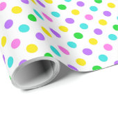 Oster-Polka-Dot 1-Geschenkpapier Geschenkpapier (Rolleneckpunkt)