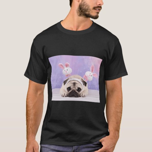 Oster-Pug T-Shirt (Vorderseite)