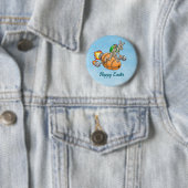 Oster-Raketen-Hase Button (Beispiel)