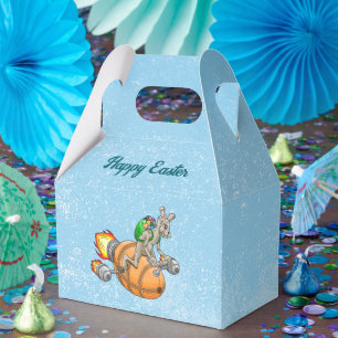 Oster-Raketen-Hase Geschenkschachtel