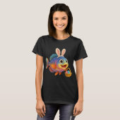 Oster-Regenbogen-Kribs T-Shirt (Vorne ganz)