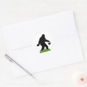 Oster-Sasquatch Runder Aufkleber (Umschlag)