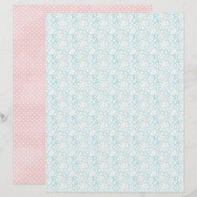 Oster-Schabpapier mit Vintage-Polka-Dots