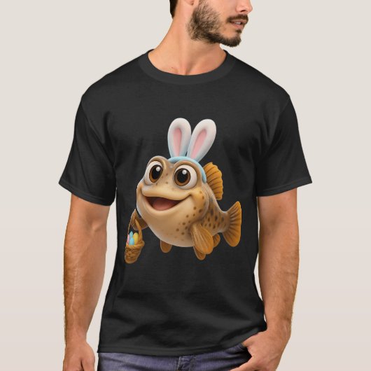 Oster-Schlammspringer-Fisch T-Shirt (Vorderseite)