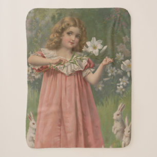 Oster-Schönheiten, Vintage-Illustration, 1898 Sherpadecke