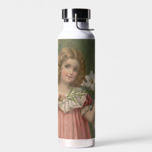 Oster-Schönheiten, Vintage-Illustration, 1898 Trinkflasche