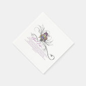 Oster-Segen-Papiertücher Serviette (Ecke)
