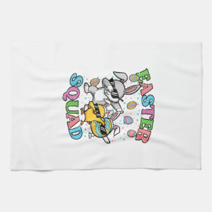 Oster-Squad-Hase-Ei-Küken-Dab-Crew-Matching-Men Geschirrtuch