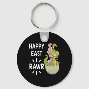Oster-T-Rex-Dinosaurier-Hase-Ei-Glücklich-Ostern-T Schlüsselanhänger