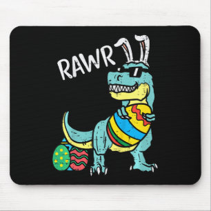 Oster-T-Rex-Hase Rawr Kleinkind Jungen Oster-Dinos Mousepad
