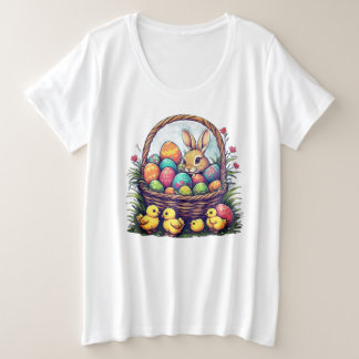 Oster-T-Shirt Große Größe T-Shirt