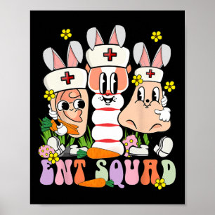 Oster Tag Otolaryngologie Ent Arzt Krankenschweste Poster