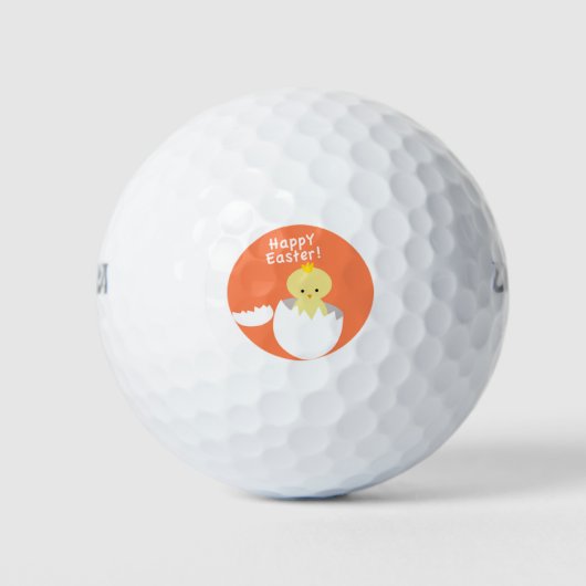 Oster-Thema süßes Design Golfball (Vorderseite)