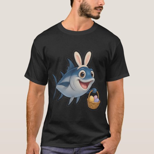 Oster-Thunfisch T-Shirt (Vorderseite)
