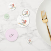 Oster-Tischkonfetti mit Pony und Osterhase Konfetti (Gruppe)