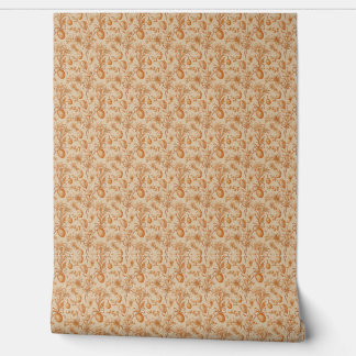 Oster-Toile-de-Jouy-Eier-und-Tulpen-Muster Tapete