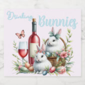 Oster trinken schaumweinetikett (Einzelnes Label)