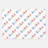 Oster-Typografie-Geschenkpapier-Set Geschenkpapier Set (Vorderseite)