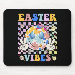 Oster Vibes Coquetee Smile Bunny Frieden Retro Gro Mousepad