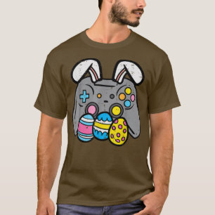 Oster-Videospiel-Hasen-Eier-Gaming-Gamer-Jungen-Mä T-Shirt
