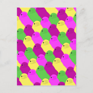Oster-Vogel-Süßigkeiten Feiertagspostkarte