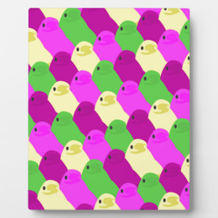 Oster-Vogel-Süßigkeiten Fotoplatte