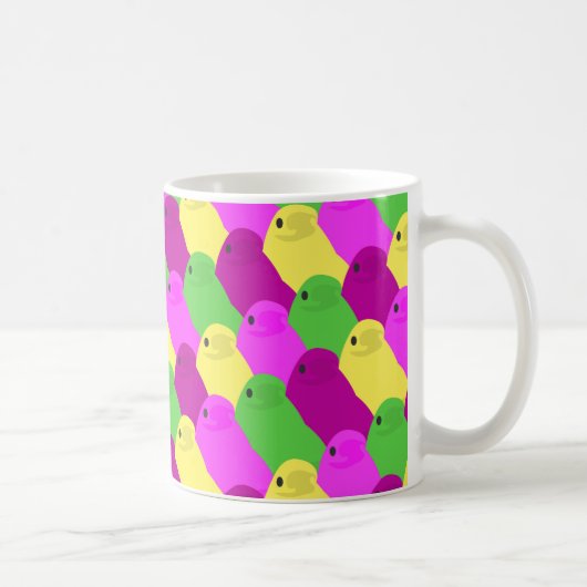 Oster-Vogel-Süßigkeiten Kaffeetasse (Rechts)