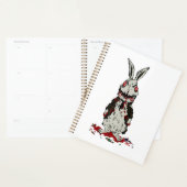 Oster-Zombie-Hase Halloween-Hase Planer (Anzeige)
