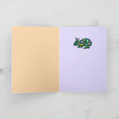 Osteranagrammkarte Feiertagskarte (Innenseite)