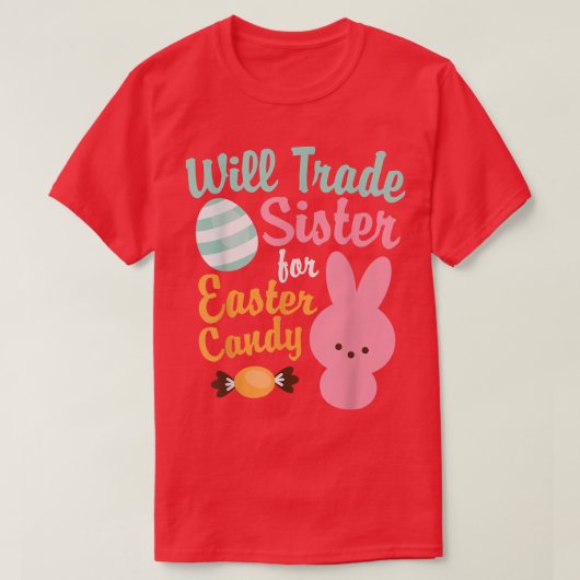 OsterangebotWird Schwester gegen Osternaschwerk ei T-Shirt (Design vorne)
