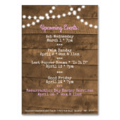 Osteraufenthalte Kirche Karte (Rückseite)