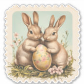 Osteraufkleber Aufkleber (Vorderseite)