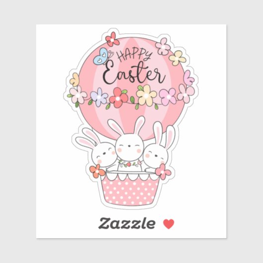 Osteraufkleber-Geschenk-Siegel Osterbrunnens Ballo Aufkleber (Blatt)