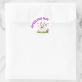 Osteraufkleber Runder Aufkleber (Tasche)