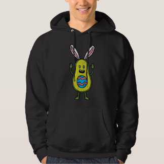 Osteravocado Bunny Egg Frucht Vegan Männer Frauen Hoodie