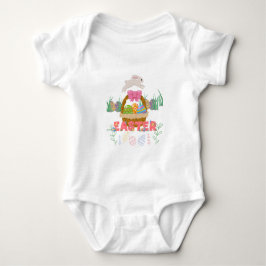 OsterBaby Bodysuit - Niedliches Bunny & Egg 1 Stüc Baby Strampler