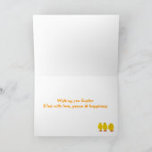 Osterbaby-Chipkarte Feiertagskarte (Innenseite)